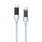 Cáp Trusmi Usb-C to Usb-C Led Rainbow 60w dài 1m 1